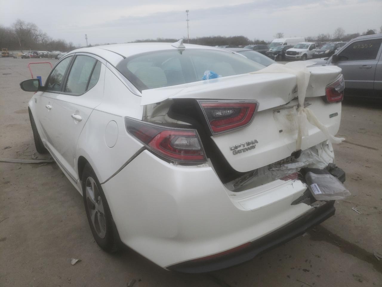 Photo 3 from auction – 2014 KIA OPTIMA HYB with VIN KNAGM4AD7E5072218