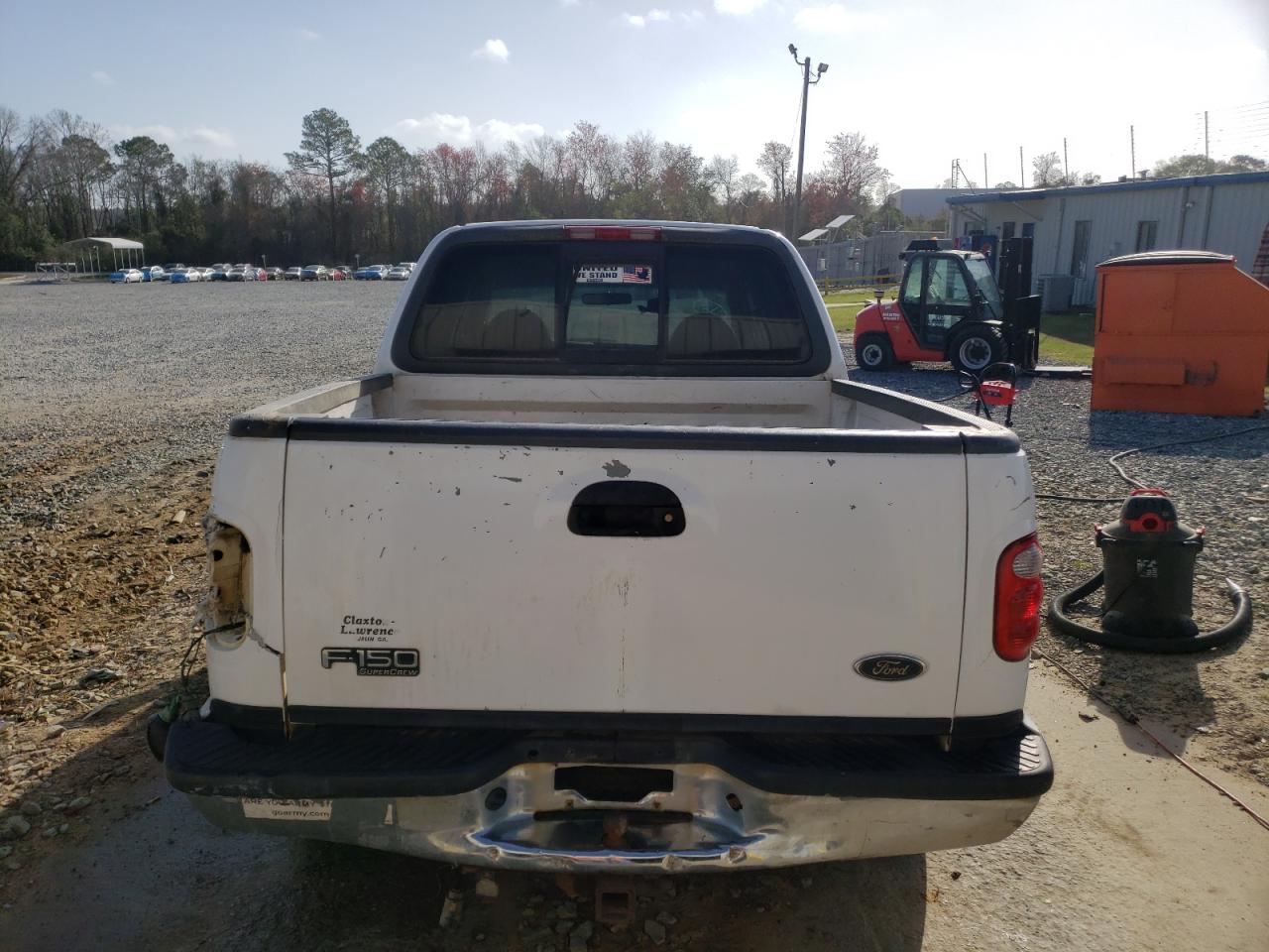 Photo 9 from auction – 2001 FORD F150 SUPER with VIN 1FTRW07L11KE09846