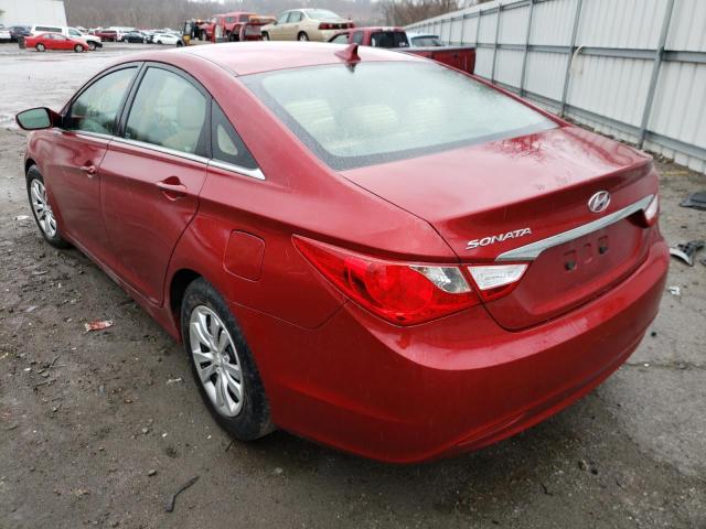 Photo 3 from auction – 2011 HYUNDAI SONATA GLS with VIN 5NPEB4AC5BH121094