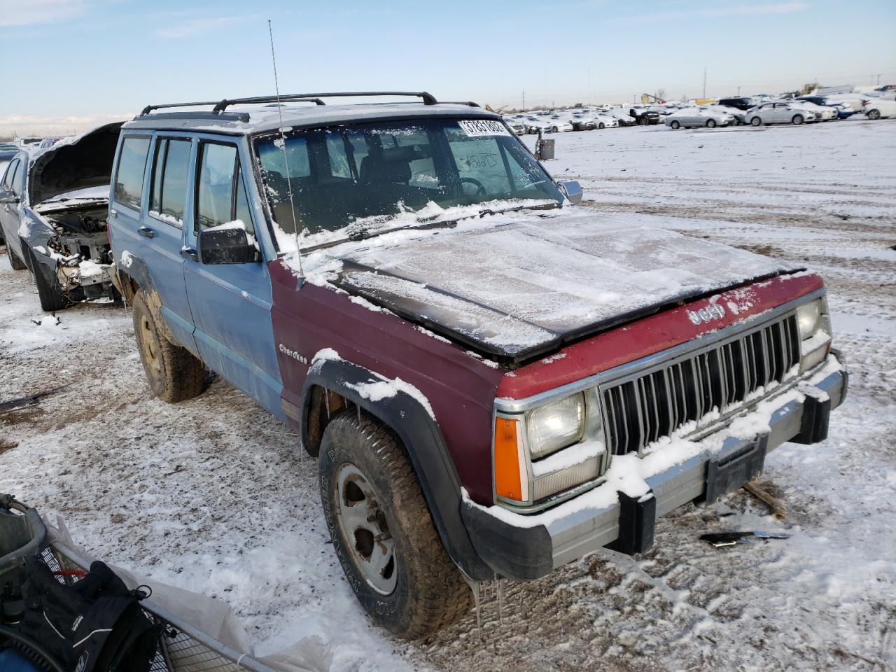 JEEP CHEROKEE 1992 with VIN 1J4FJ28S1NL227948 - Photo from auction