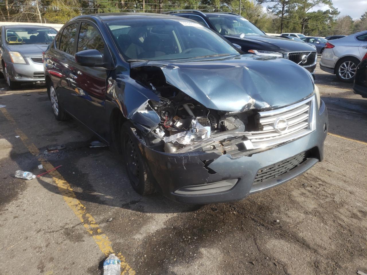 Photo 1 from auction – 2014 NISSAN SENTRA S with VIN 3N1AB7AP2EL690995