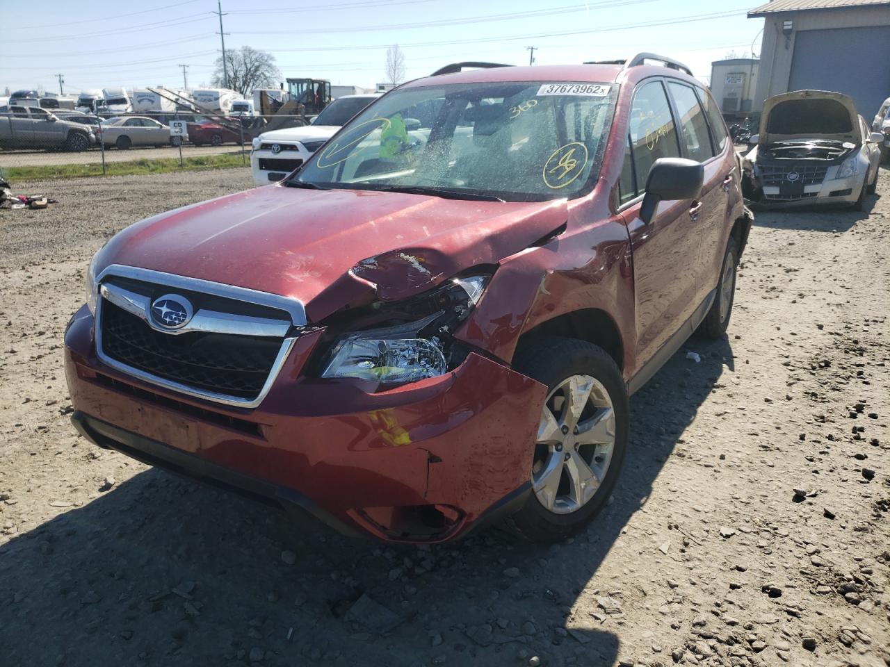 Photo 2 from auction – 2016 SUBARU FORESTER 2 with VIN JF2SJABC8GH482085