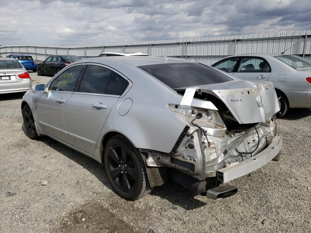 Photo 3 from auction – 2012 ACURA TL with VIN 19UUA9F51CA007044