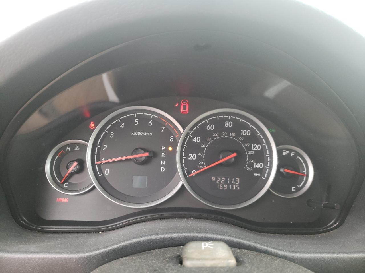 Photo 8 from auction – 2007 SUBARU LEGACY 2.5 with VIN 4S3BP616677312576