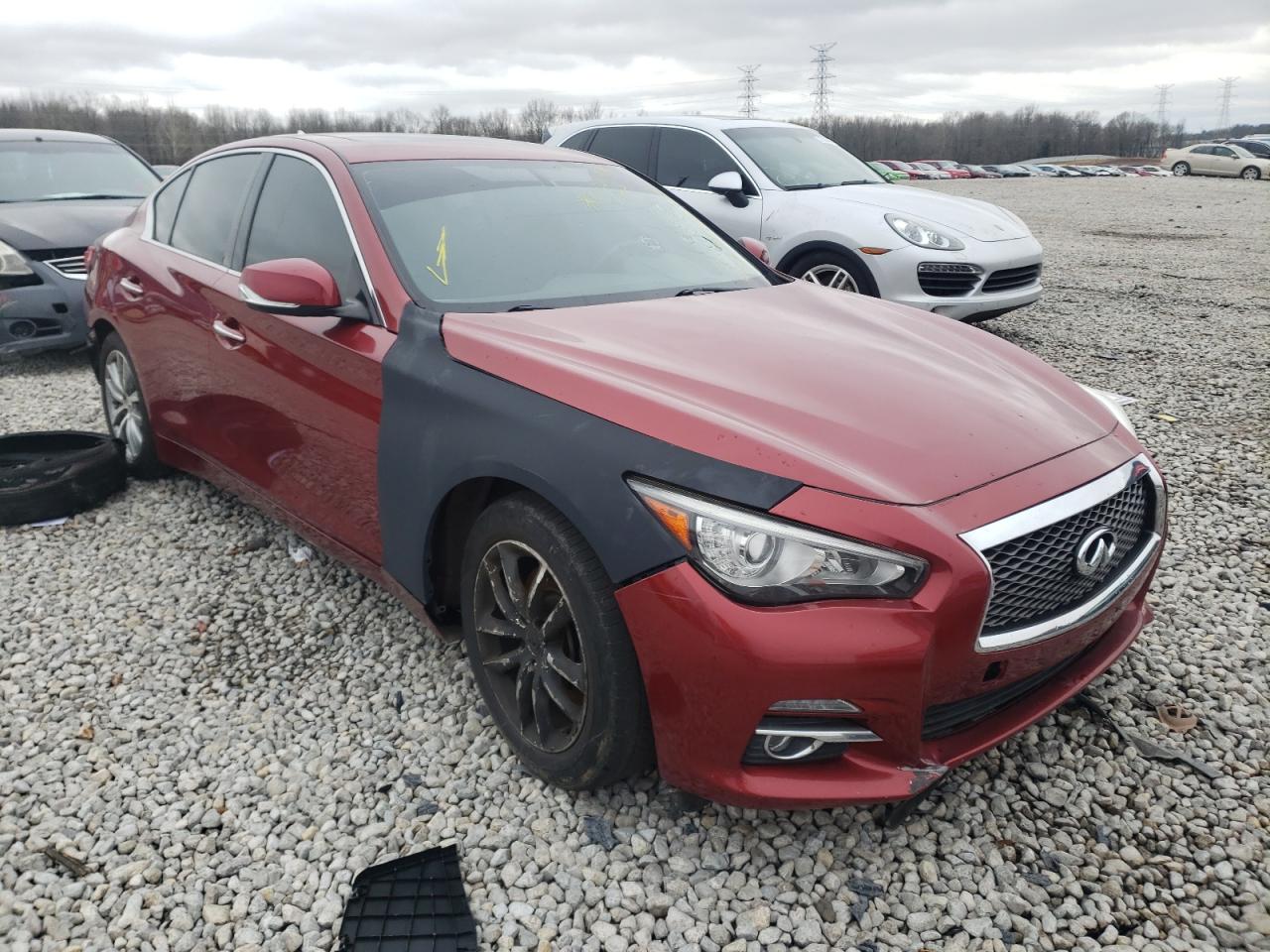 Photo 1 from auction – 2015 INFINITI Q50 with VIN JN1BV7AP2FM352094