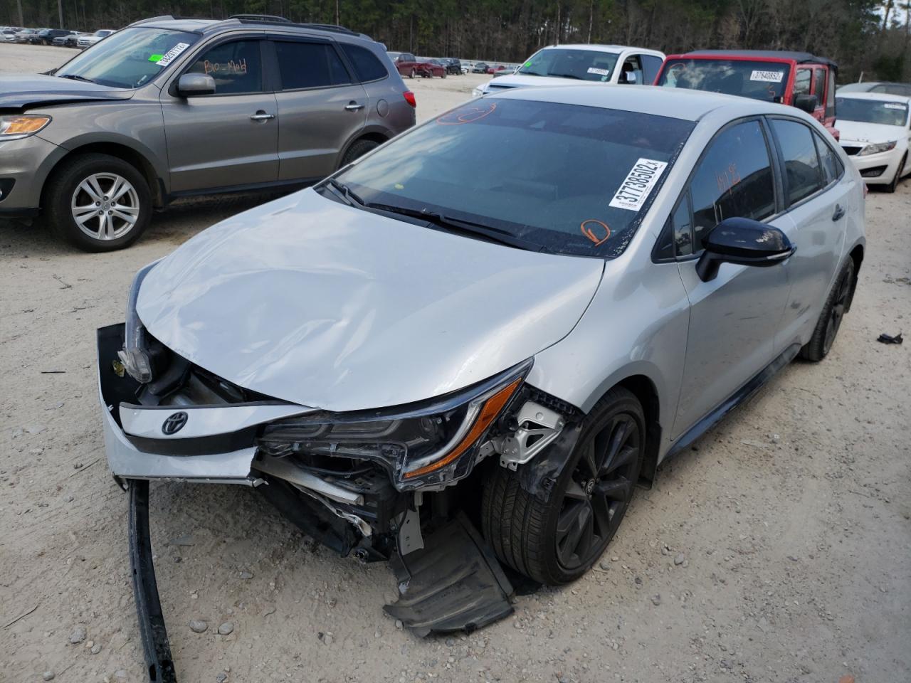 Photo 2 from auction – 2021 TOYOTA COROLLA SE with VIN 5YFS4MCE8MP071356