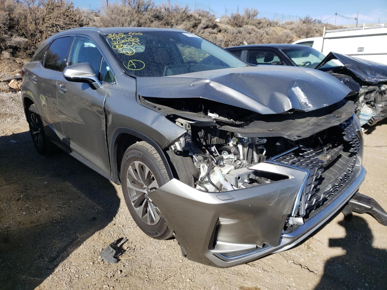 LEXUS RX 350 BAS 2020 with VIN 2T2AZMDA7LC247588 - Photo from auction