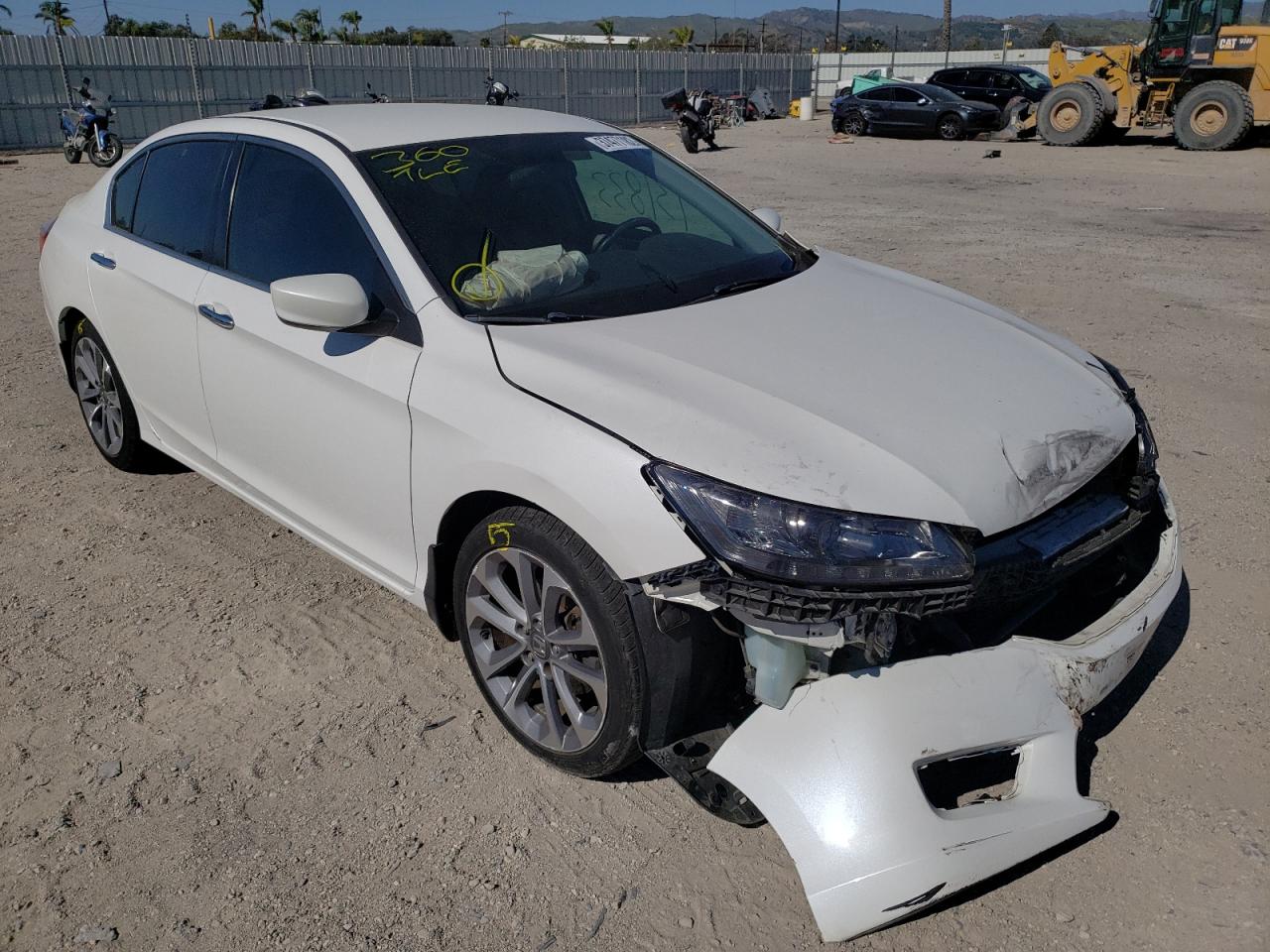 Photo 1 from auction – 2014 HONDA ACCORD SPO with VIN 1HGCR2F53EA233620