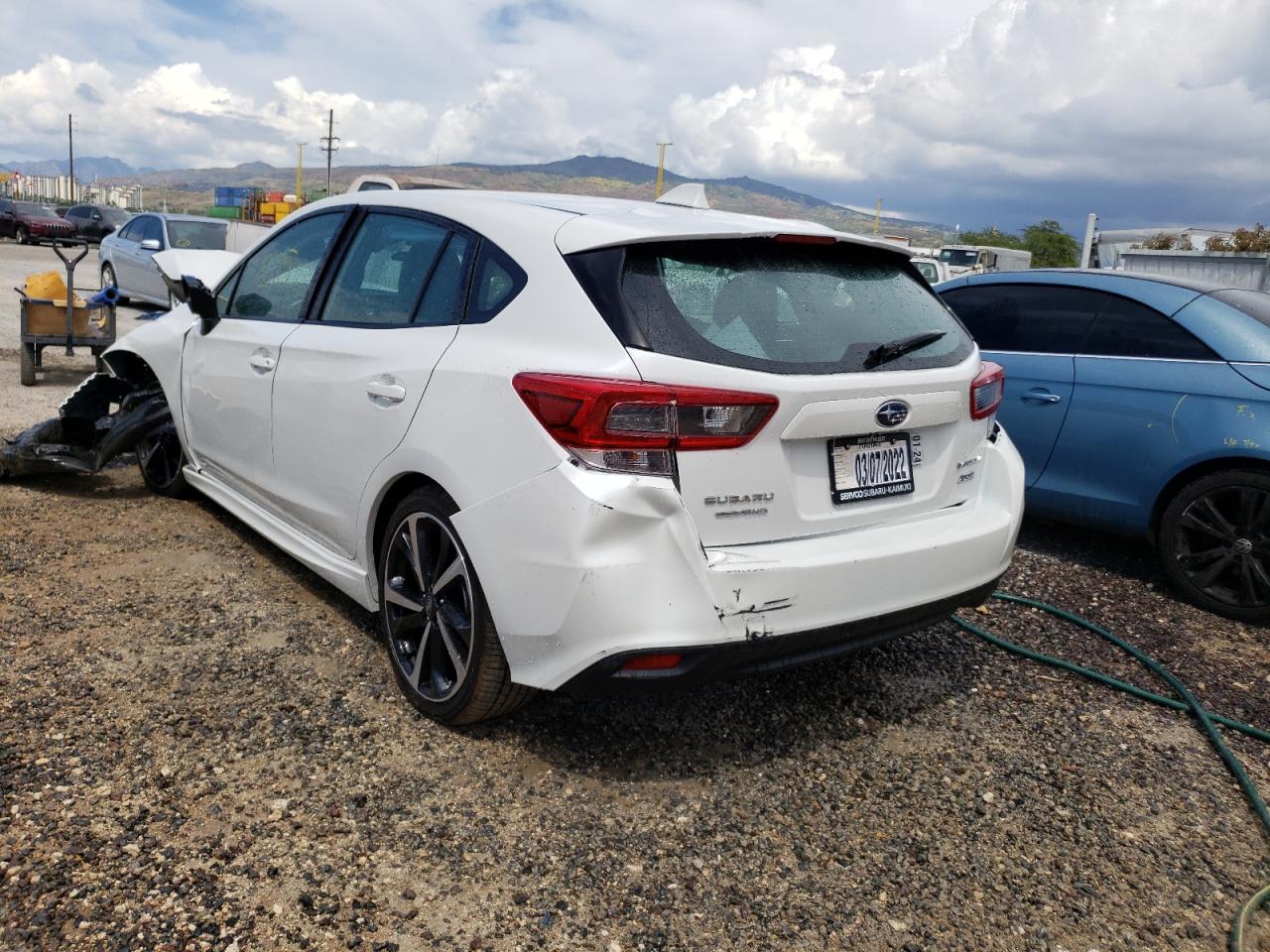 Photo 3 from auction – 2022 SUBARU IMPREZA SP with VIN 4S3GTAL60N3709111