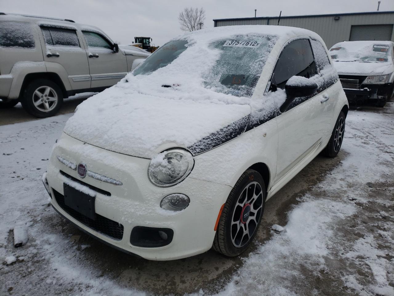 Photo 2 from auction – 2012 FIAT 500 SPORT with VIN 3C3CFFBR0CT500262