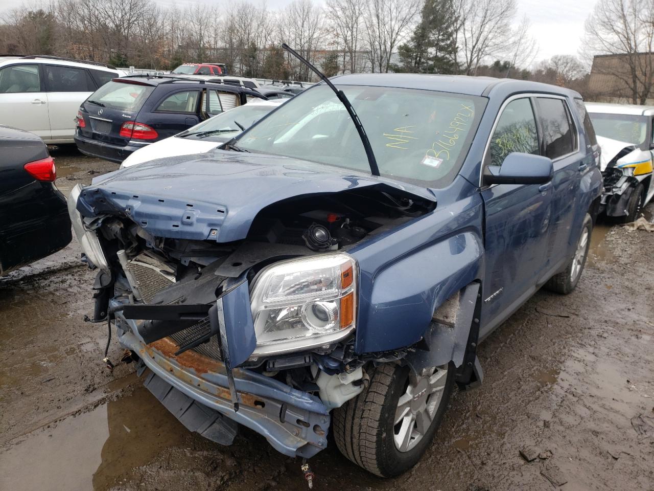 Photo 2 from auction – 2011 GMC TERRAIN SL with VIN 2CTFLREC4B6372707