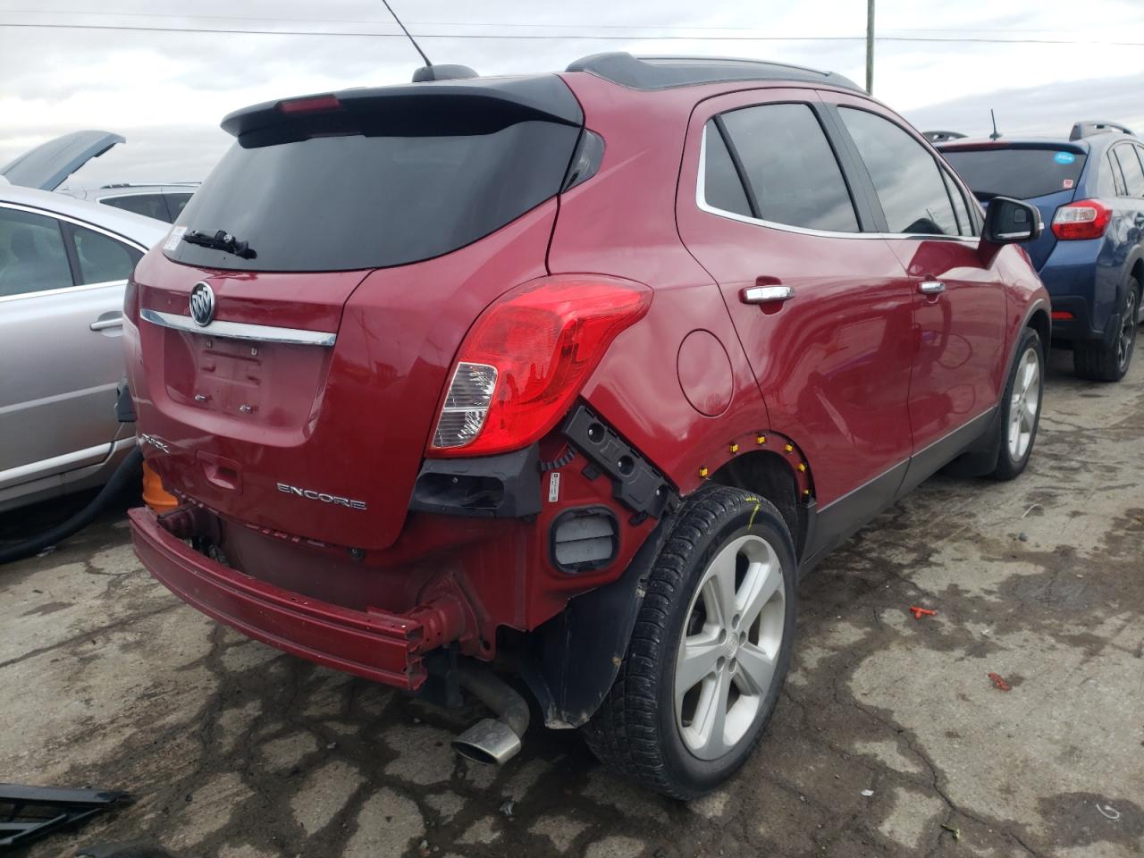 Photo 4 from auction – 2015 BUICK ENCORE with VIN KL4CJASB8FB260927