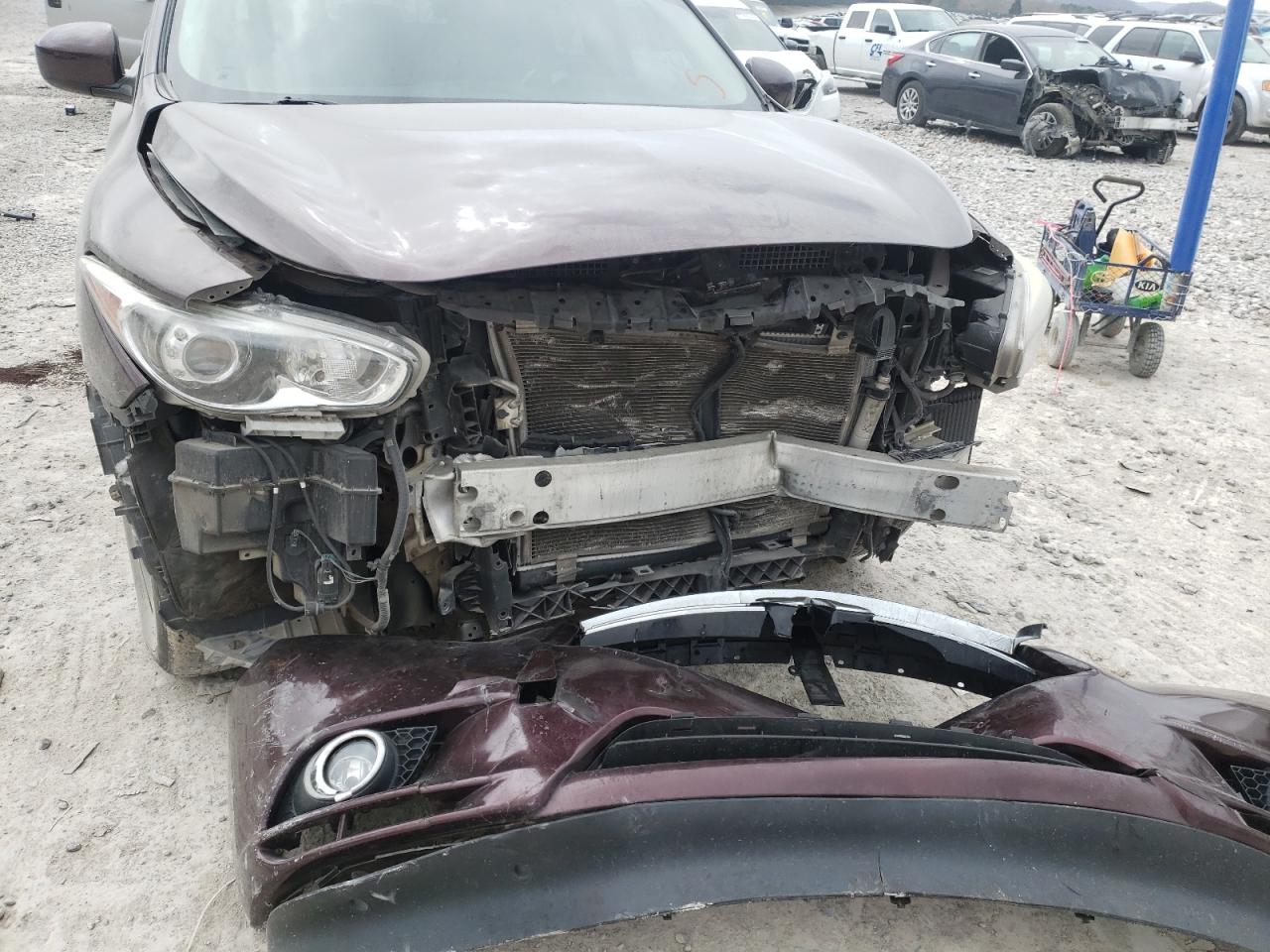 Photo 9 from auction – 2013 INFINITI JX35 with VIN 5N1AL0MN6DC302071