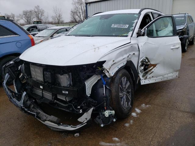 Photo 2 from auction – 2022 HYUNDAI TUCSON BLU with VIN KM8JBCA15NU042621