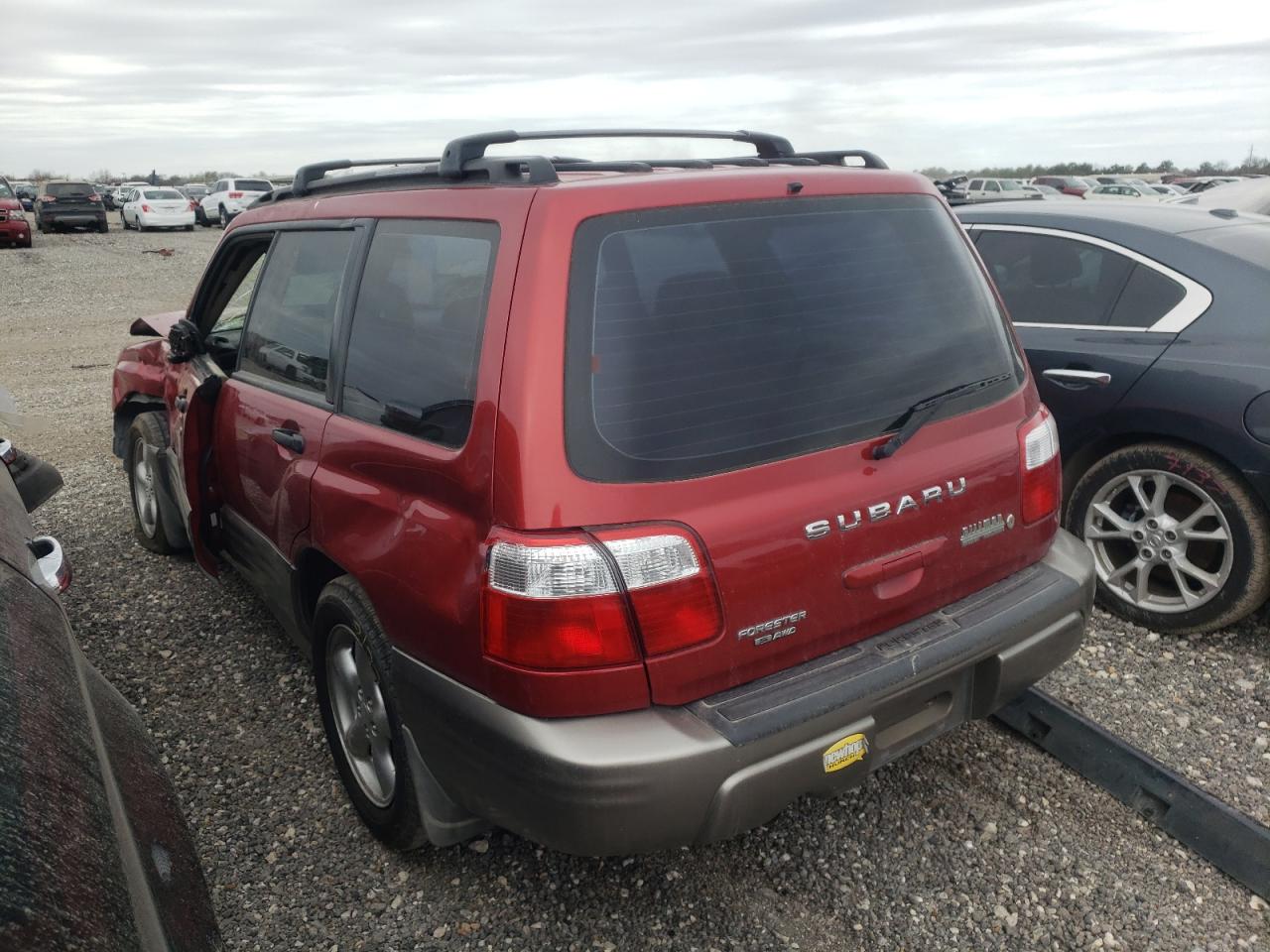 Photo 3 from auction – 2002 SUBARU FORESTER with VIN JF1SF65502H735750
