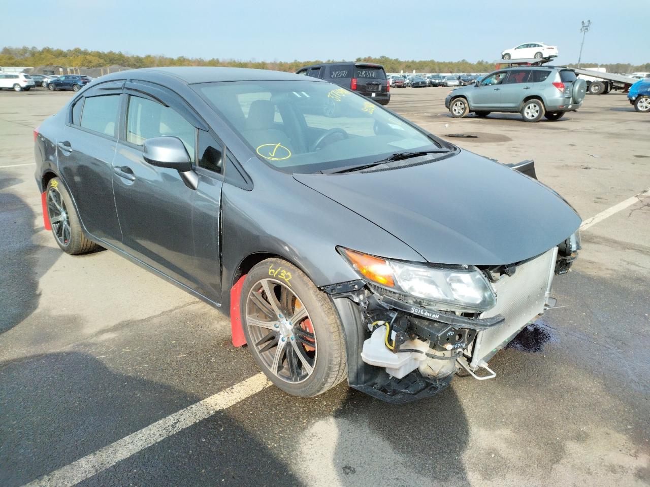 HONDA CIVIC EX 2012 con VIN 2HGFB2F68CH551418 - Foto de la subasta