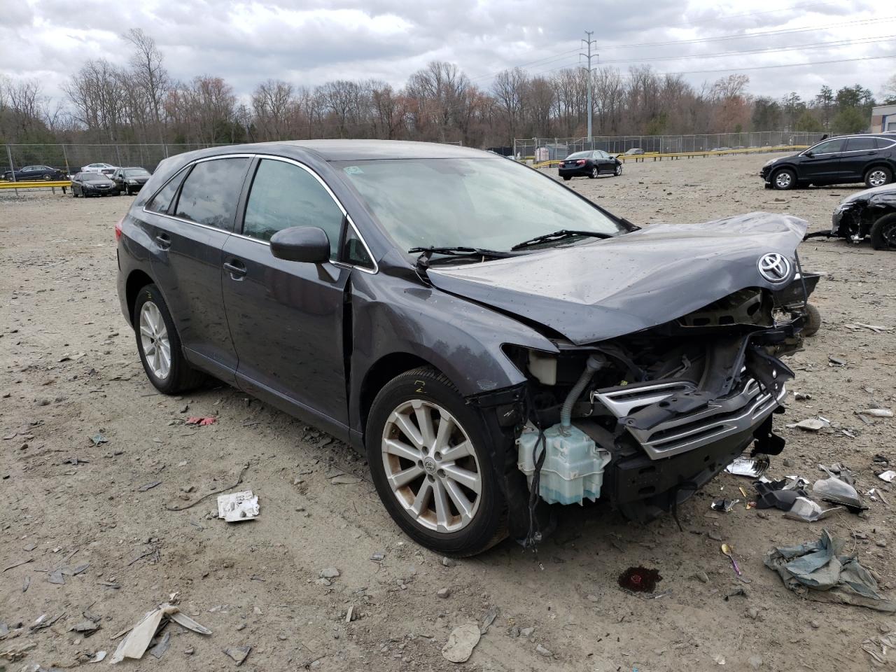 TOYOTA VENZA LE 2012 with VIN 4T3ZA3BB8CU056191 - Photo from auction