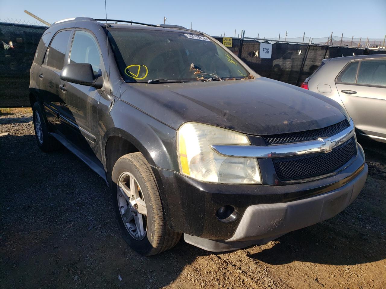 CHEVROLET EQUINOX LT 2005 with VIN 2CNDL73F356038575 - Photo from auction