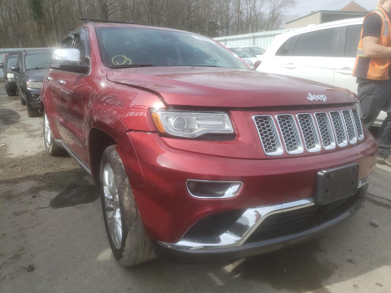 JEEP GRAND CHER 2014 with VIN 1C4RJFJT5EC251604 - Photo from auction