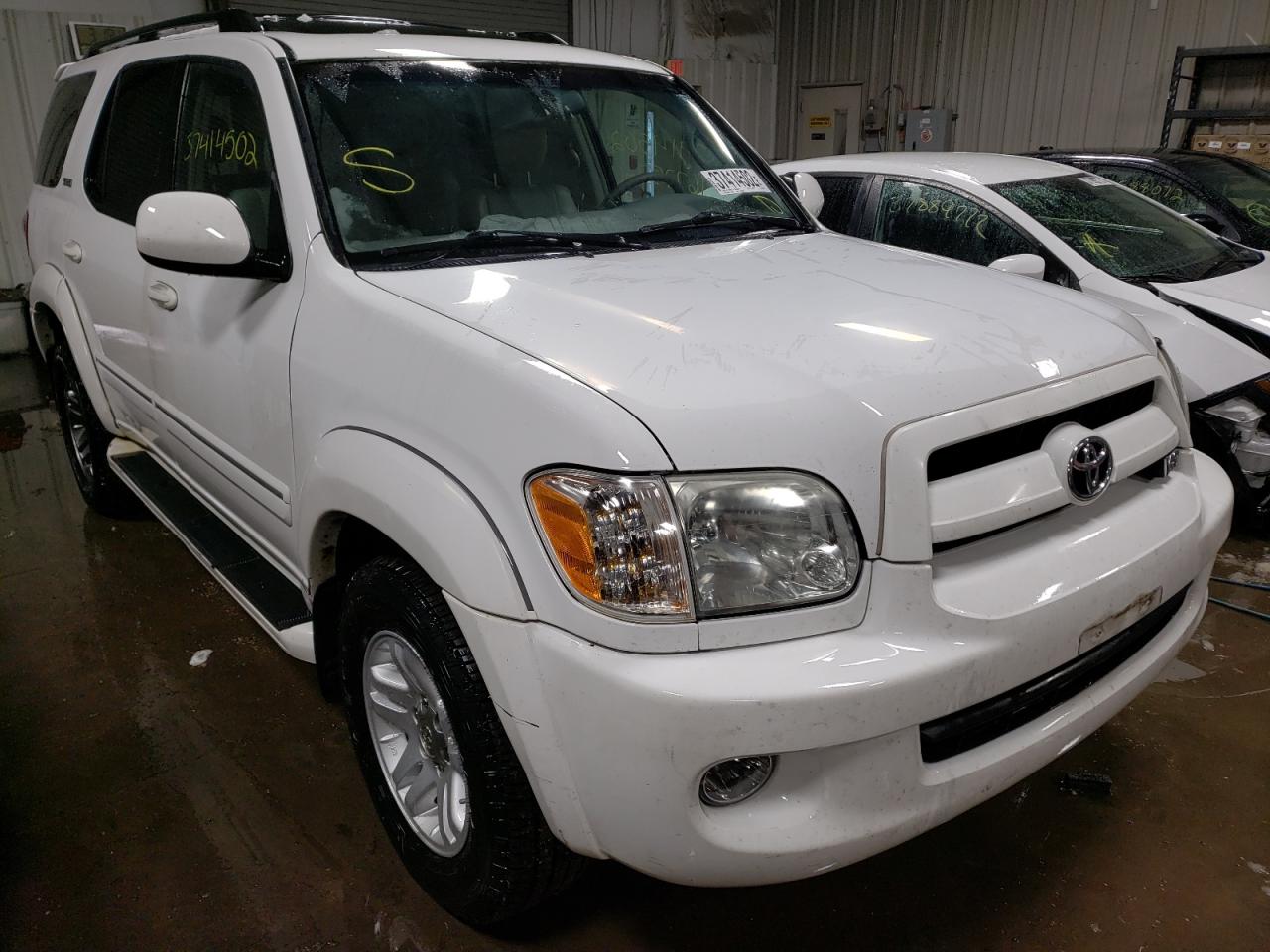 TOYOTA SEQUOIA SR 2007 with VIN 5TDBT44A47S292348 - Photo from auction