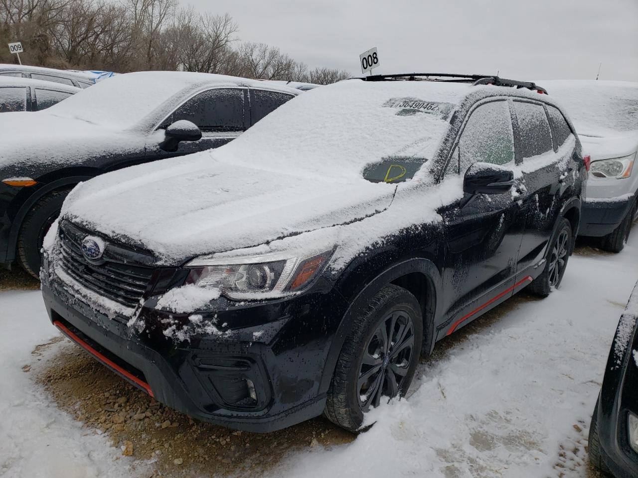 Photo 2 from auction – 2020 SUBARU FORESTER S with VIN JF2SKALCXLH424095