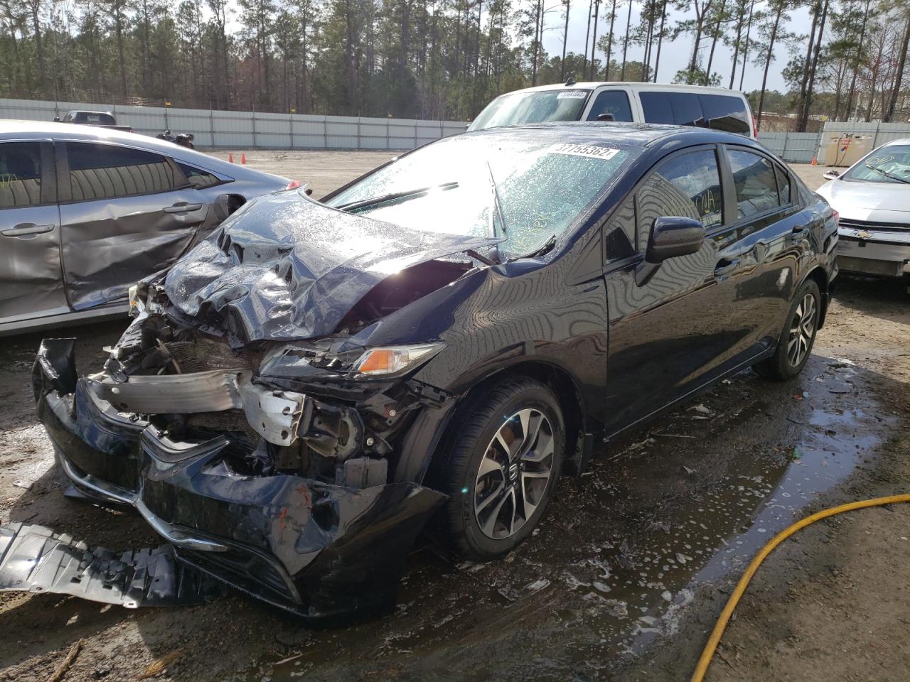 Photo 2 from auction – 2015 HONDA CIVIC EX with VIN 19XFB2F85FE066704