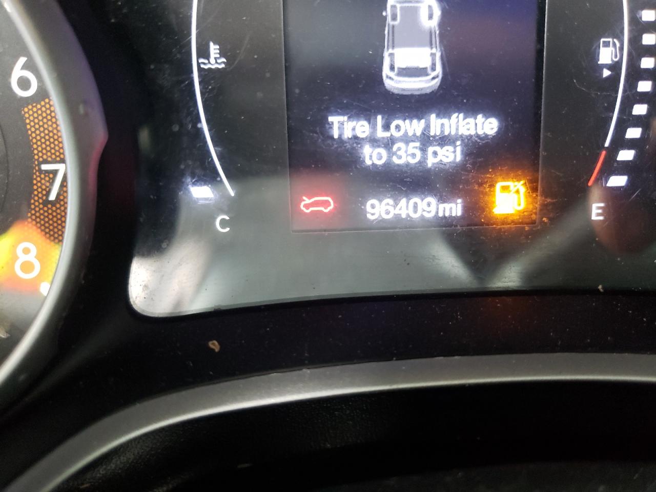 Photo 8 from auction – 2018 JEEP COMPASS SP with VIN 3C4NJCAB6JT368773