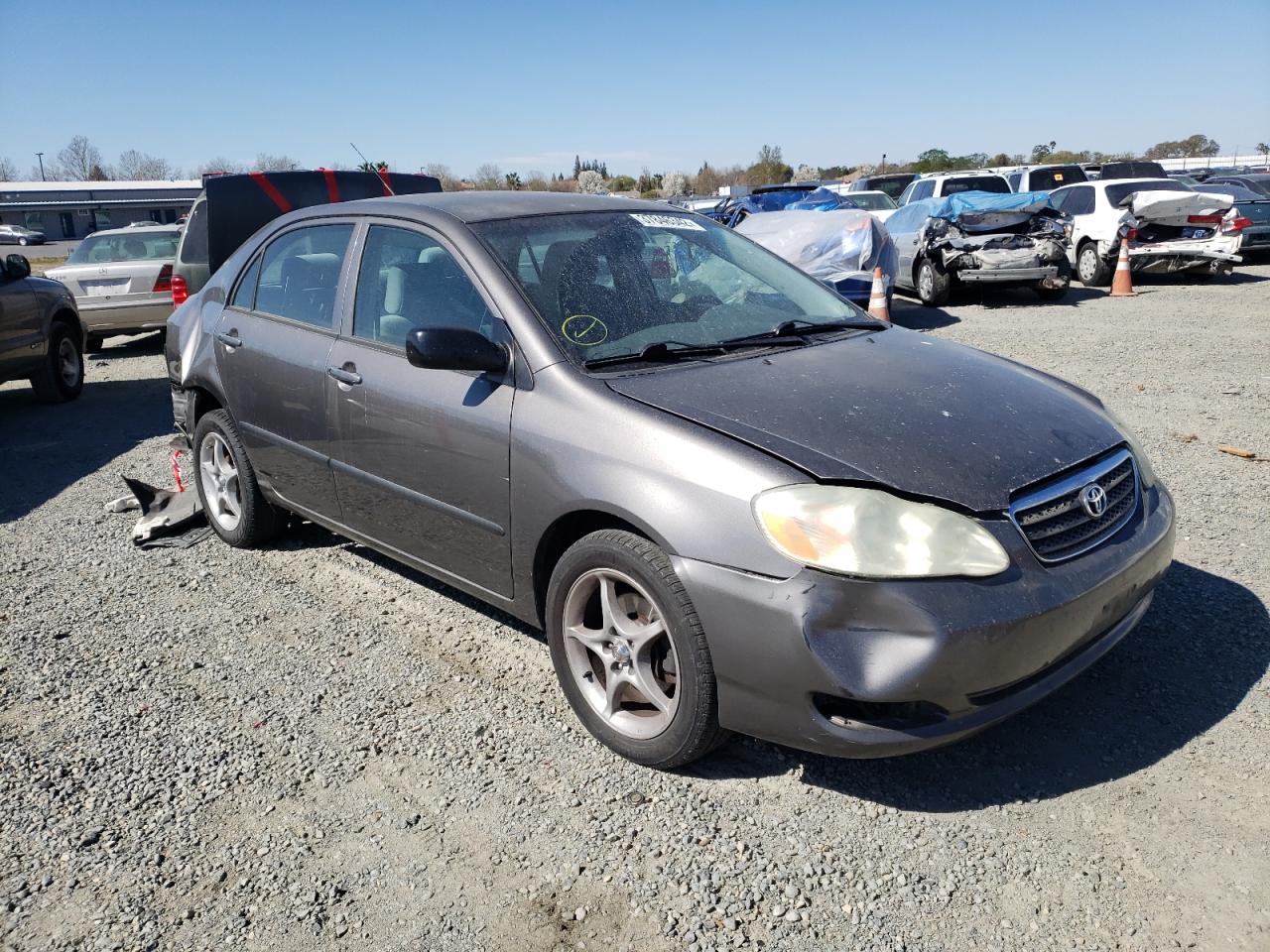 TOYOTA COROLLA CE 2007 with VIN 1NXBR32E57Z892656 - Photo from auction