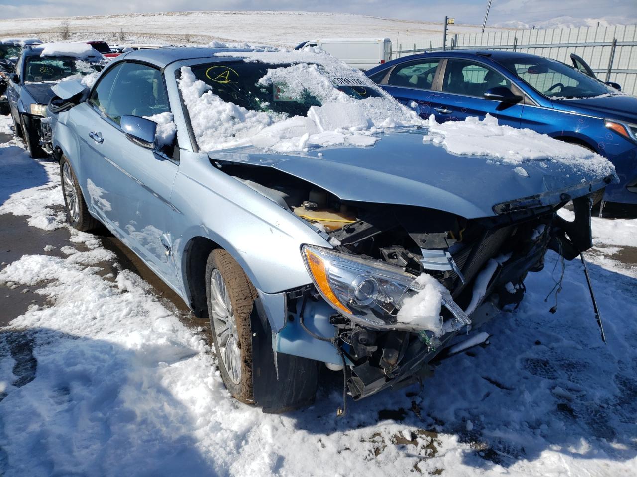 CHRYSLER 200 LIMITE 2013 with VIN 1C3BCBFG3DN603277 - Photo from auction