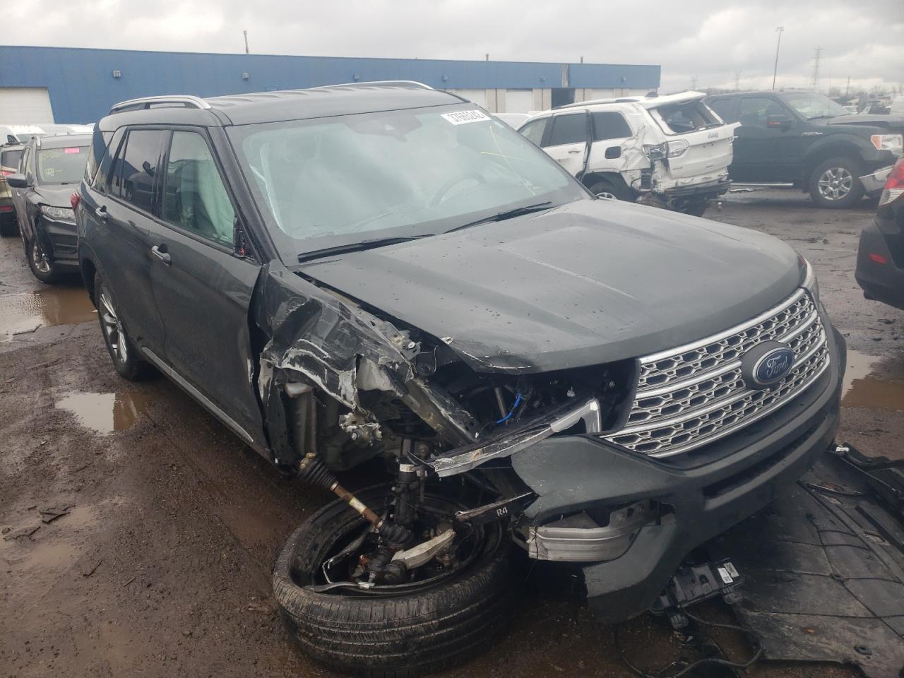 FORD EXPLORER L 2021 con VIN 1FMSK8FH8MGC35172 - Foto de la subasta