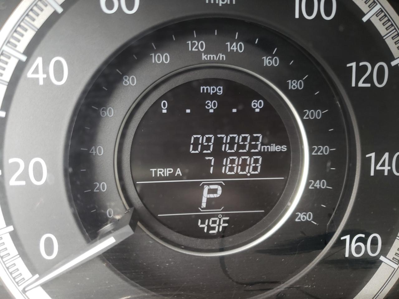 Photo 8 from auction – 2014 HONDA ACCORD EXL with VIN 1HGCR2F88EA094594