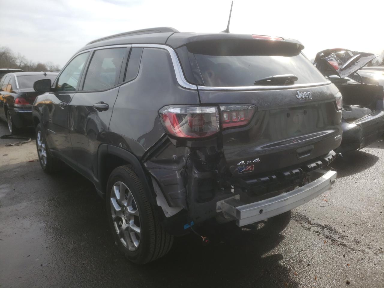 Photo 3 from auction – 2022 JEEP COMPASS AL with VIN 3C4NJDFB0NT109068
