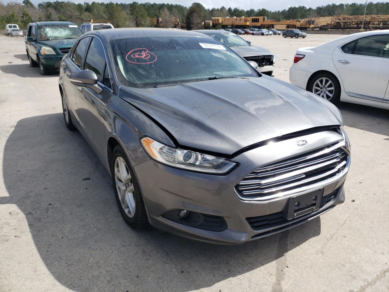 FORD FUSION SE 2014 with VIN 3FA6P0HD9ER107137 - Photo from auction