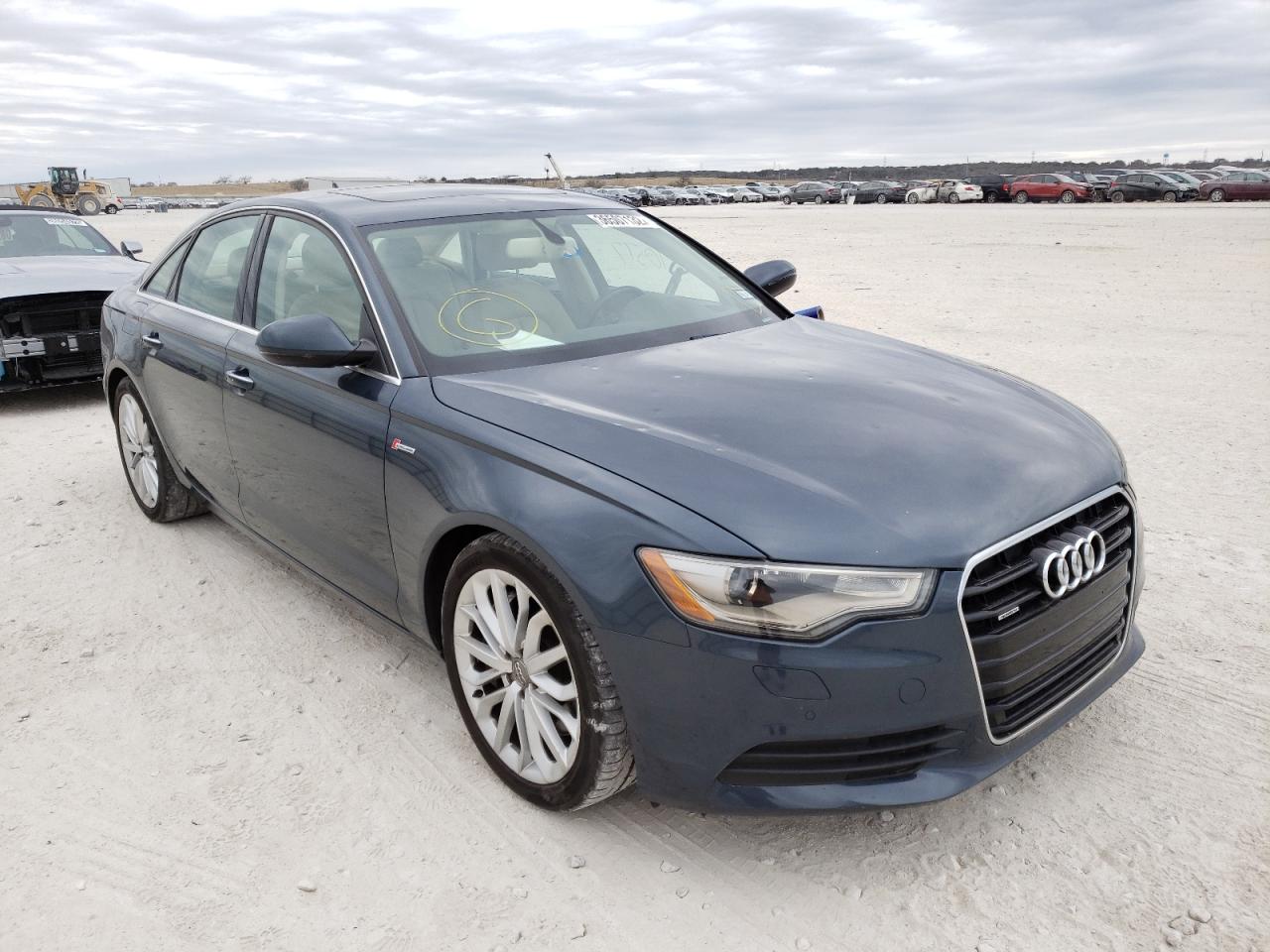 AUDI A6 PREMIUM 2013 with VIN WAUGGAFCXDN017394 - Photo from auction
