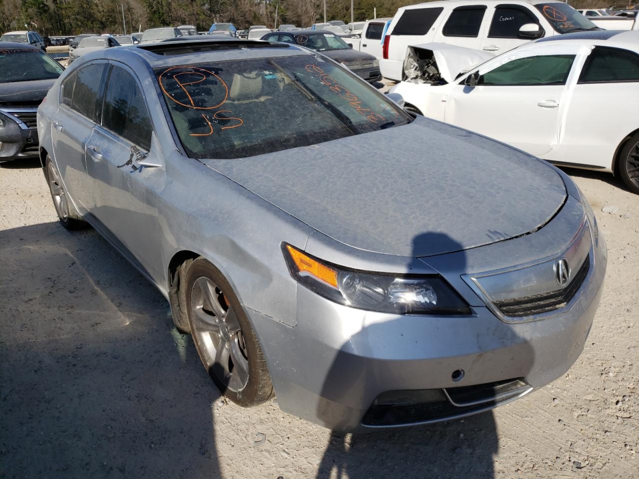 ACURA TL 2012 with VIN 19UUA8F74CA019975 - Photo from auction