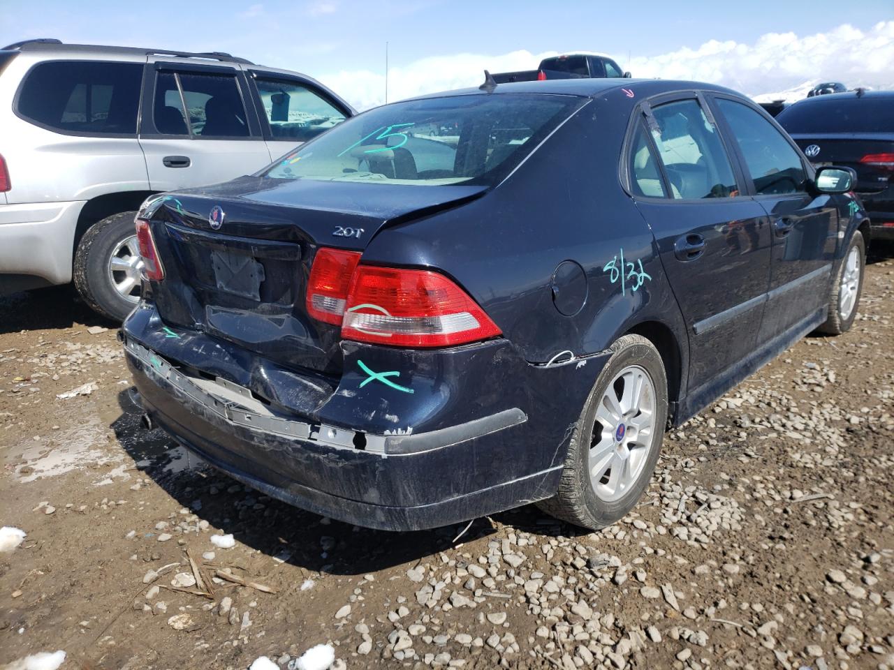 Photo 4 from auction – 2006 SAAB 9-3 with VIN YS3FD49Y261139332