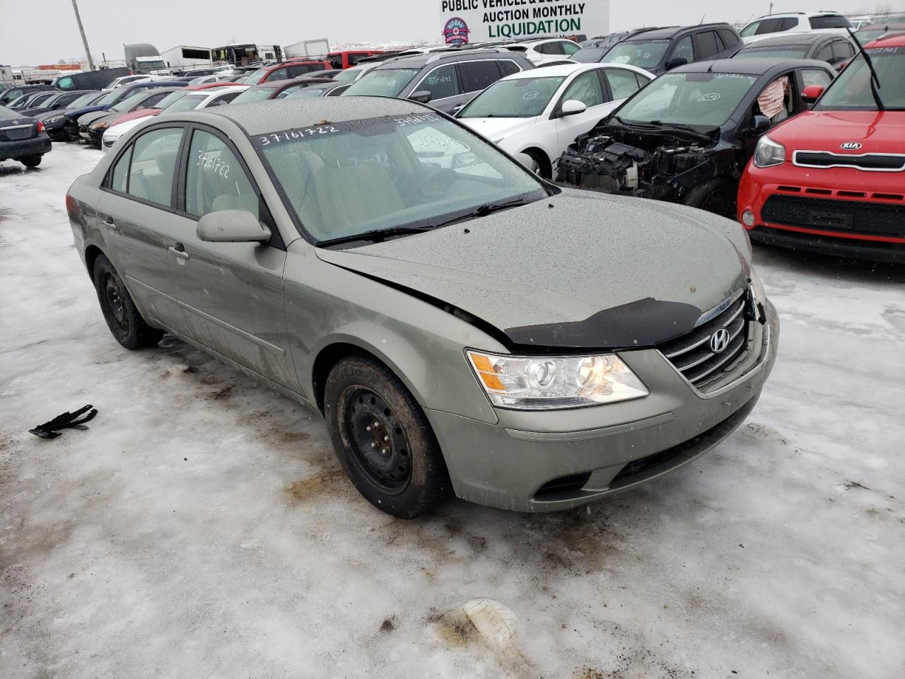 HYUNDAI SONATA GLS 2009 with VIN 5NPET46C39H560147 - Photo from auction
