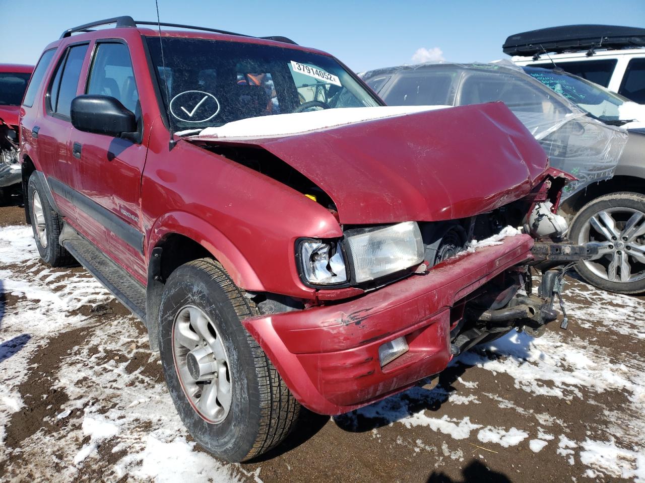 ISUZU RODEO S 1998 with VIN 4S2CM58W1W4375666 - Photo from auction
