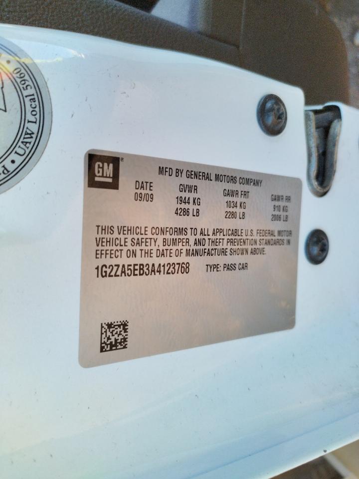 Zdjęcie 10 z aukcji – 2010 PONTIAC G6 z VIN 1G2ZA5EB3A4123768