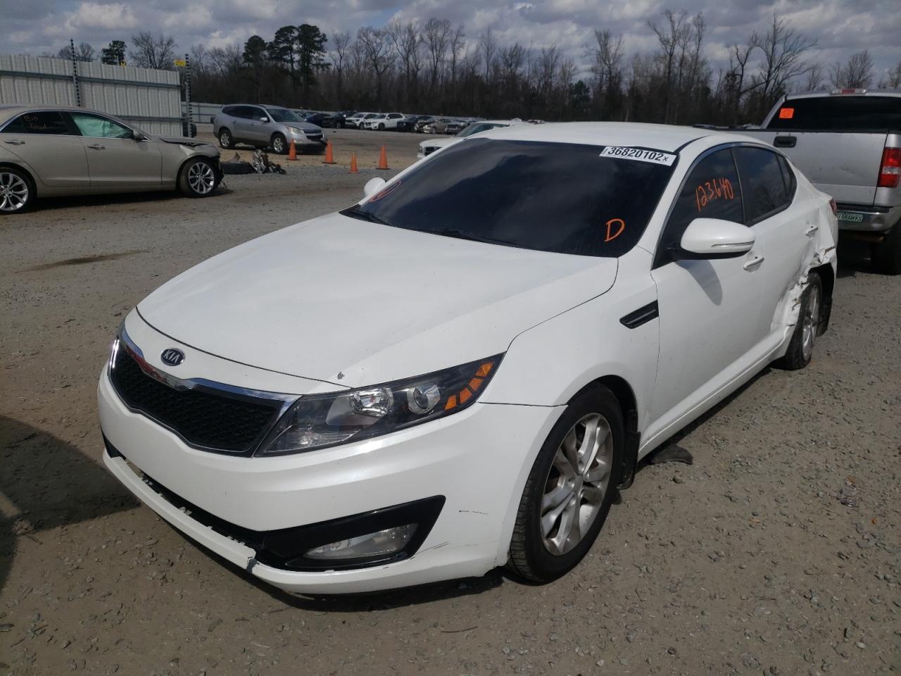 Photo 2 from auction – 2012 KIA OPTIMA EX with VIN 5XXGN4A7XCG006555