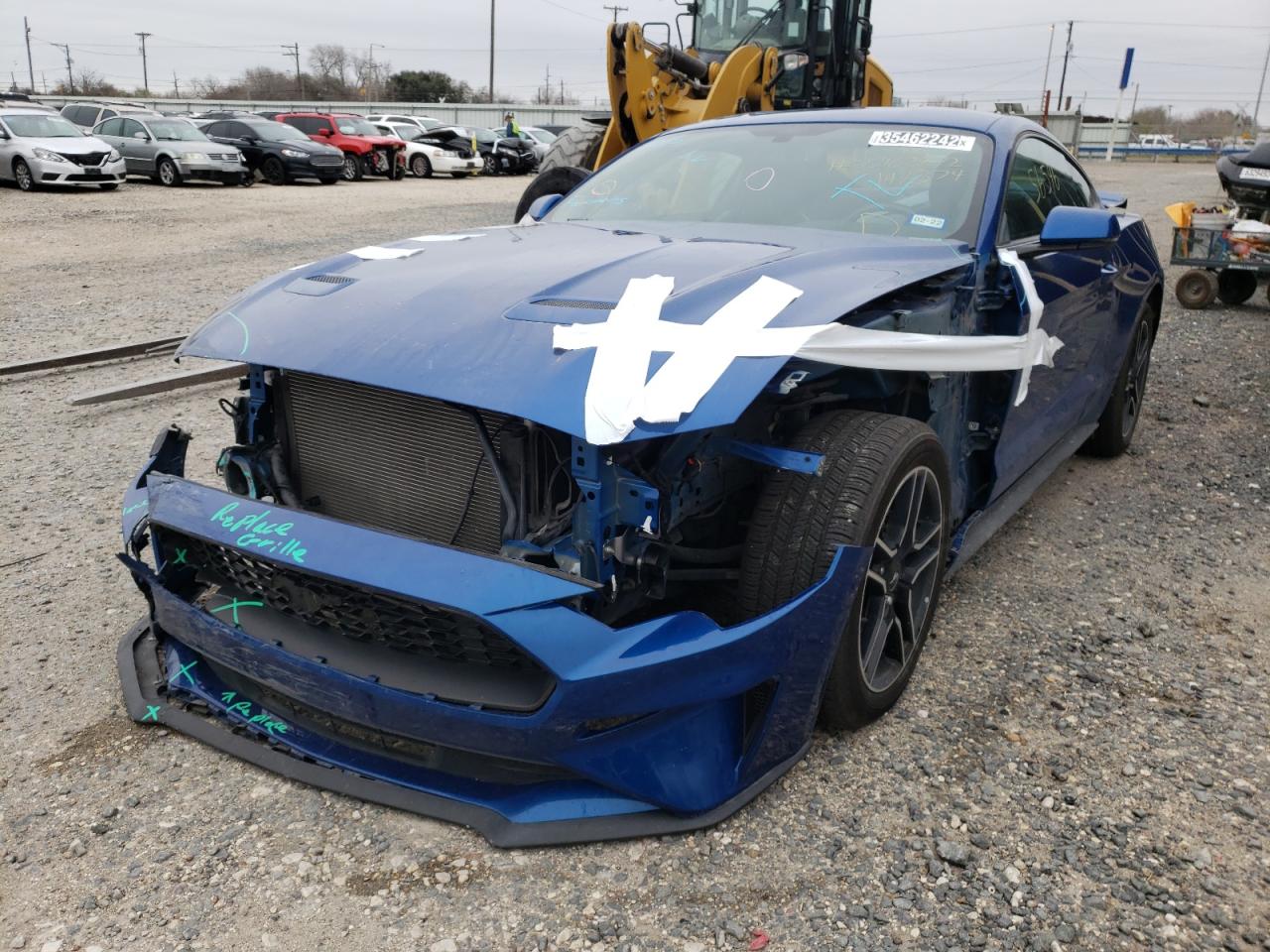 Photo 2 from auction – 2018 FORD MUSTANG with VIN 1FA6P8TH1J5146374