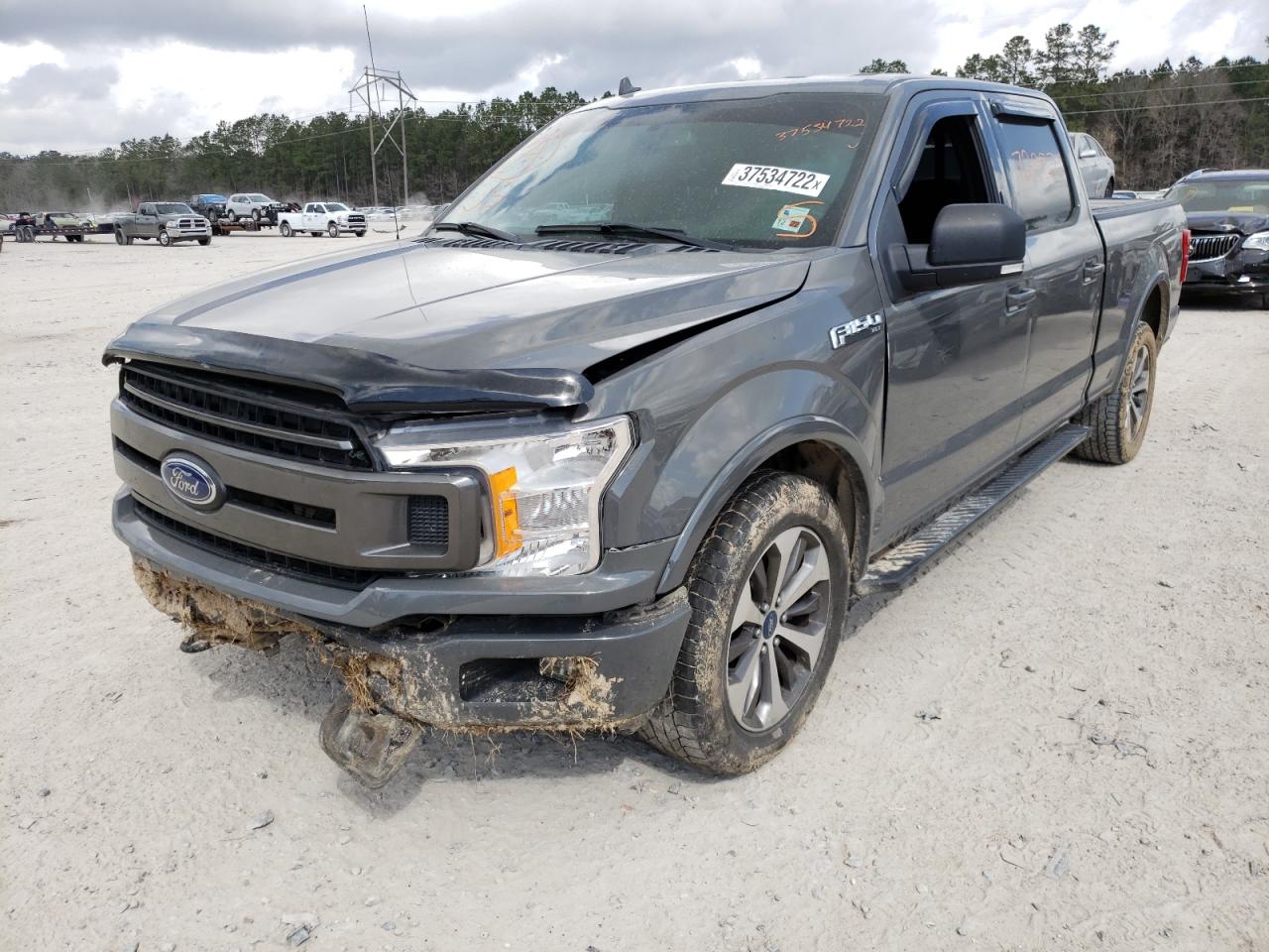 Photo 2 from auction – 2018 FORD F150 SUPER with VIN 1FTFW1E57JFC14422