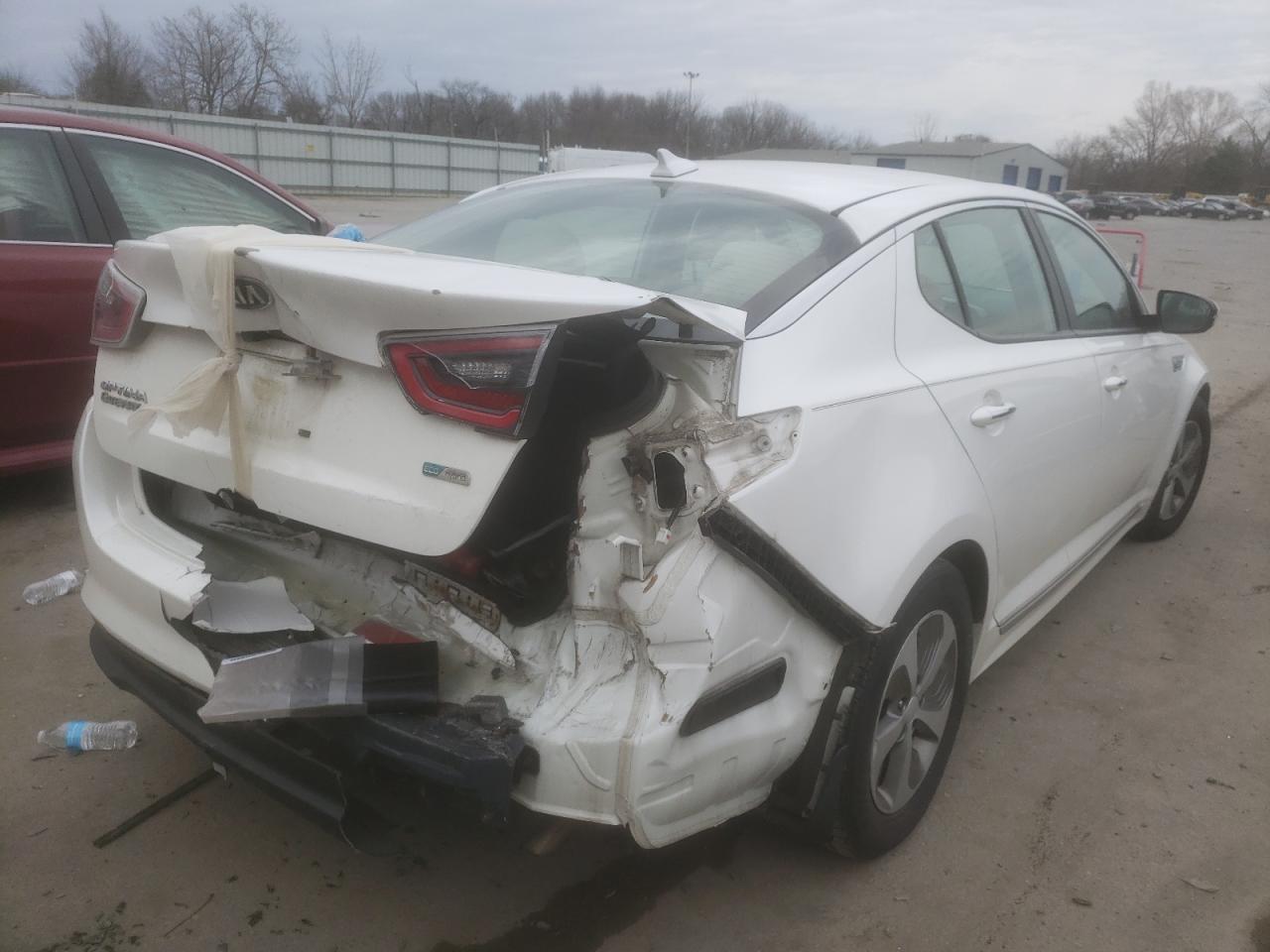 Photo 4 from auction – 2014 KIA OPTIMA HYB with VIN KNAGM4AD7E5072218
