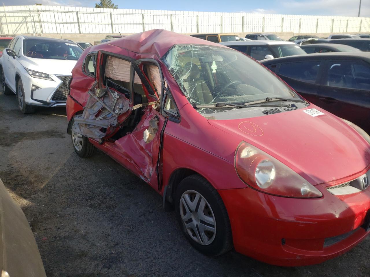 Photo 9 from auction – 2007 HONDA FIT with VIN JHMGD38427S056546