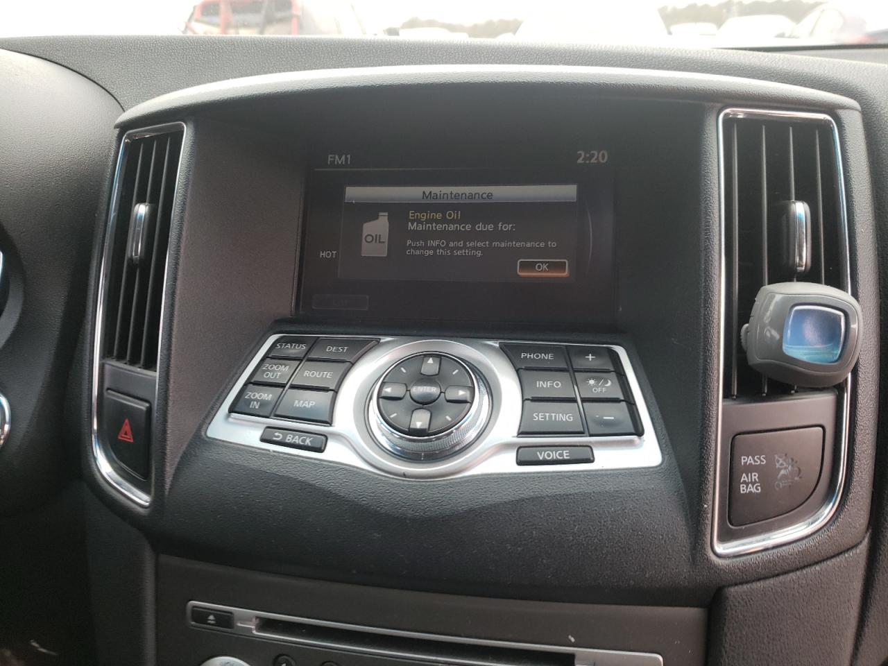 Photo 9 from auction – 2014 NISSAN MAXIMA S with VIN 1N4AA5AP2EC479088