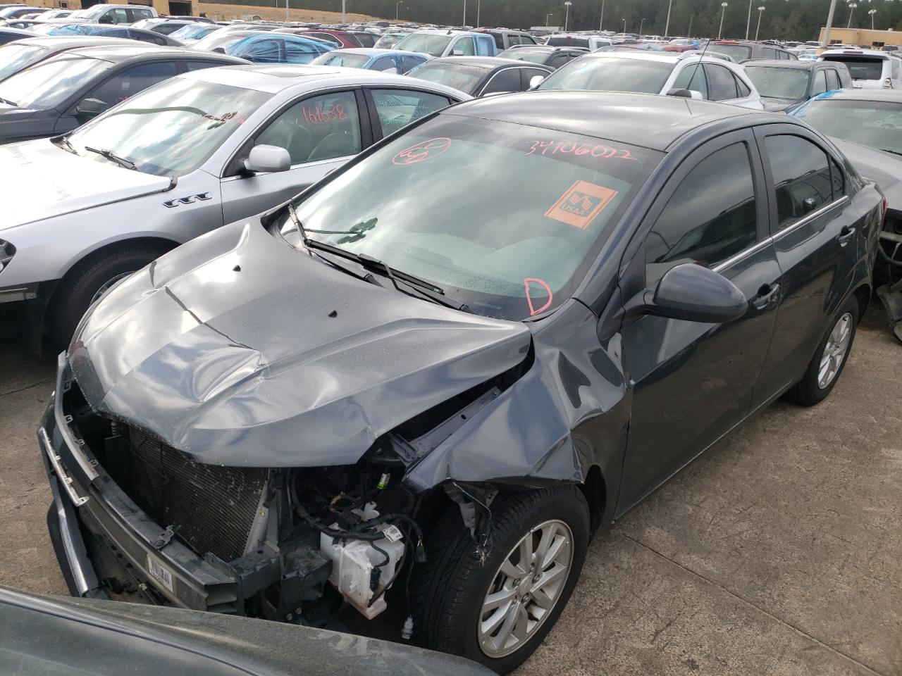 Photo 2 from auction – 2018 CHEVROLET SONIC LT with VIN 1G1JD5SH8J4123766