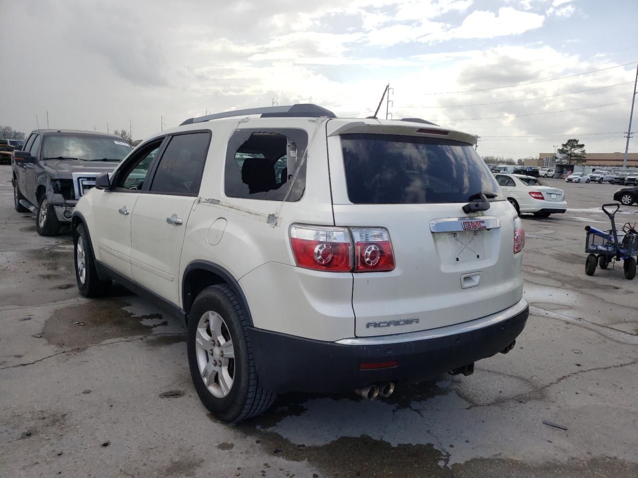 Photo 3 from auction – 2011 GMC ACADIA SLE with VIN 1GKKRPED5BJ303506