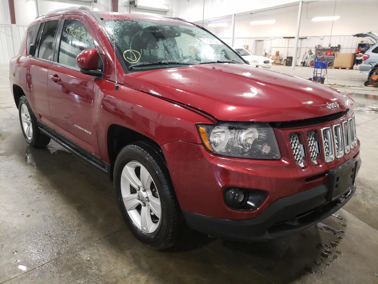 JEEP COMPASS LA 2014 with VIN 1C4NJDEB1ED617542 - Photo from auction