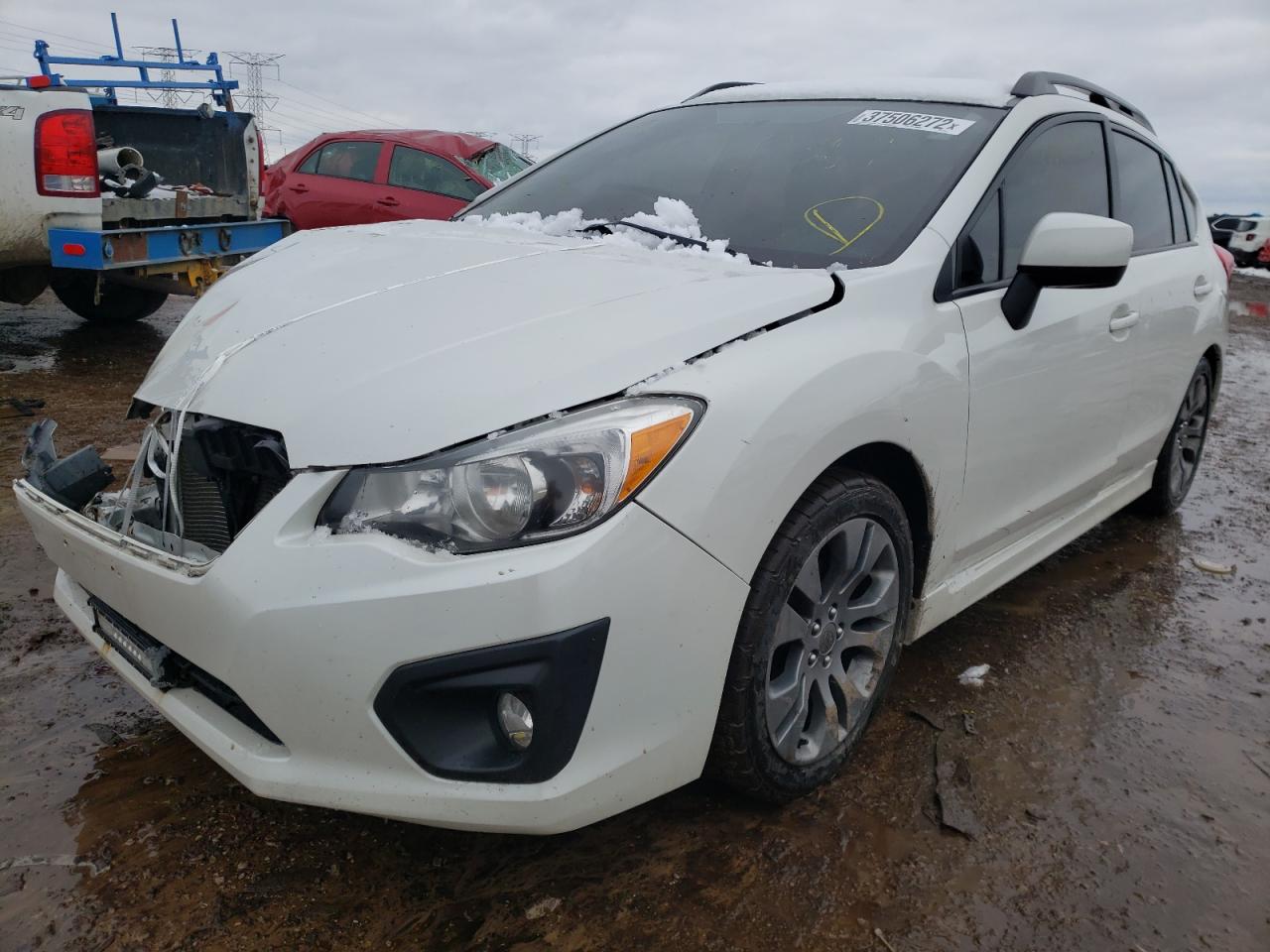 Photo 2 from auction – 2014 SUBARU IMPREZA SP with VIN JF1GPAL60EH332597