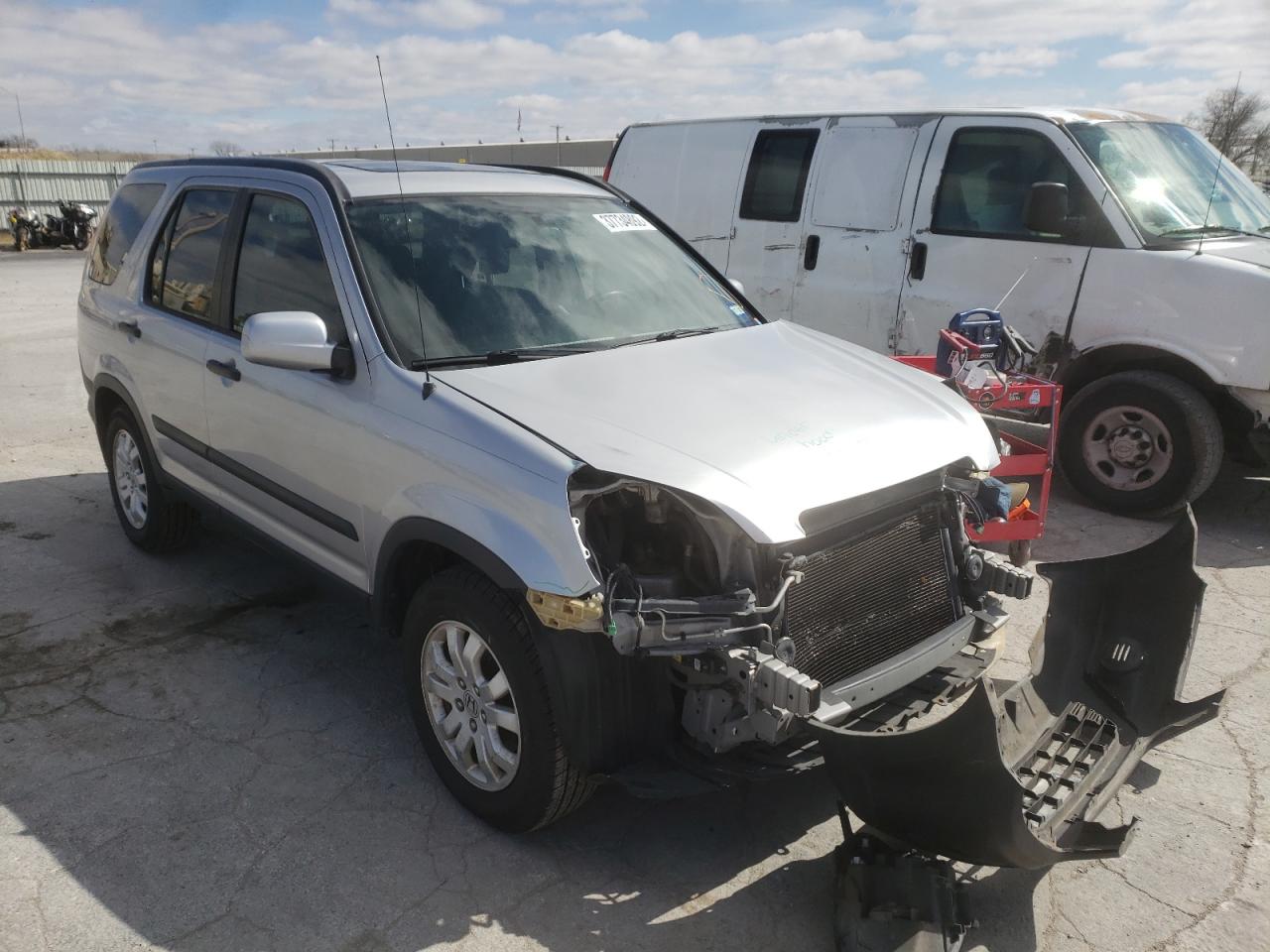 Photo 1 from auction – 2005 HONDA CR-V EX with VIN JHLRD78805C060013
